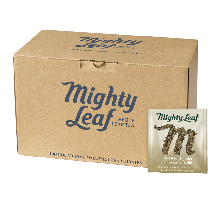 Mighty Leaf Roasted Hojicha Green Foodservice 100ct Box