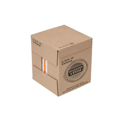 Oregon Chai Sugar Free Chai Tea Latte 1:1 Concentrate 6 - 32oz Cartons (CASE)