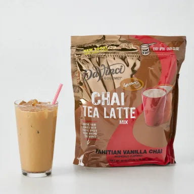 Davinci Tahitian Vanilla Chai Tea Latte Mix 3lb Bag