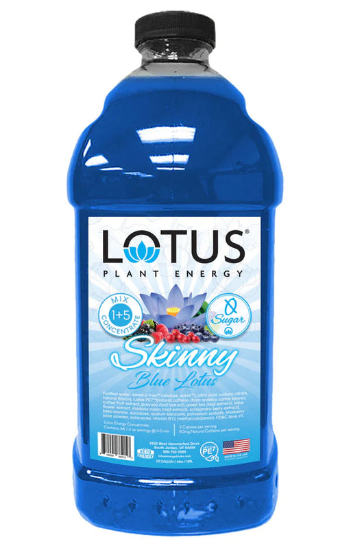 Lotus Energy Skinny Blue Concentrates 64oz Bottle