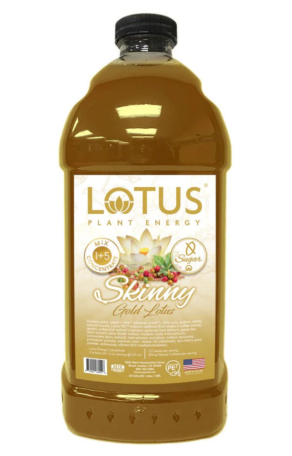 Lotus Energy Skinny Gold Concentrates 64oz Bottle