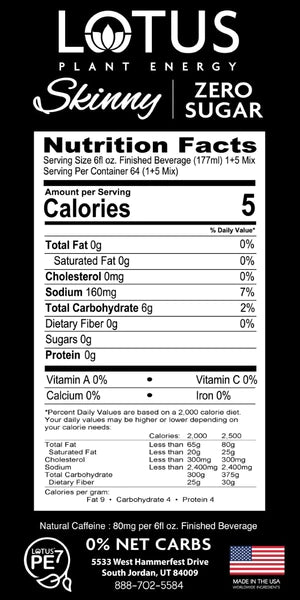 Lotus Energy Skinny Pink Concentrates 64oz Bottle
