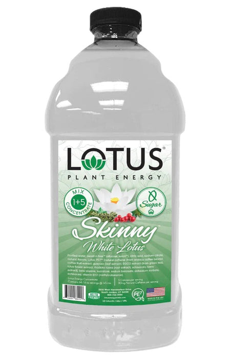 Lotus Energy Skinny White Concentrates 64oz Bottle