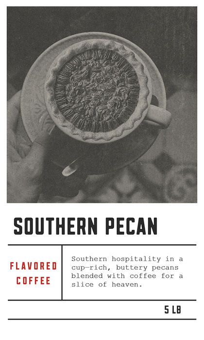 Dilworth Coffee Southern Pecan Flavored Coffee 5lb Bulk Bag