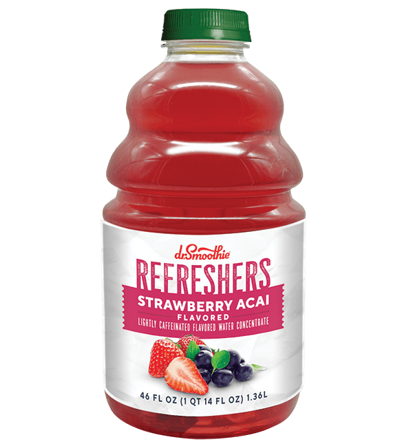 新品未使用　Doctor smoothie Dr. Smoothie Strawberry Acai Refreshers 46oz Bottle - Dilworth Coffee