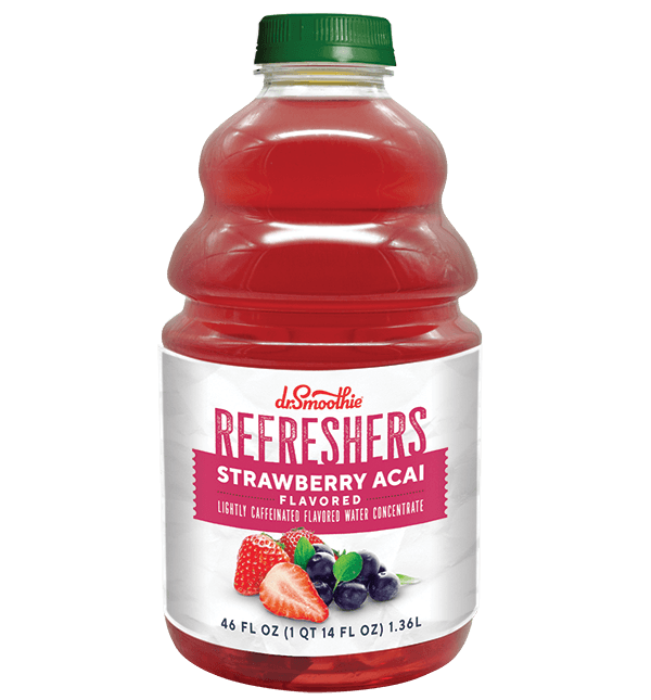 Dr. Smoothie Strawberry Acai Refreshers 46oz Bottle
