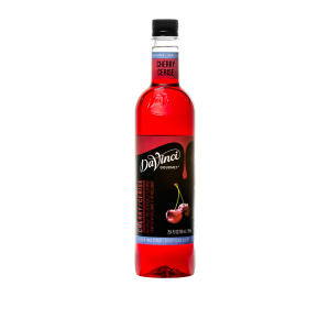 Davinci Sugar Free Cherry Flavoring Syrup 750mL Plastic Bottle