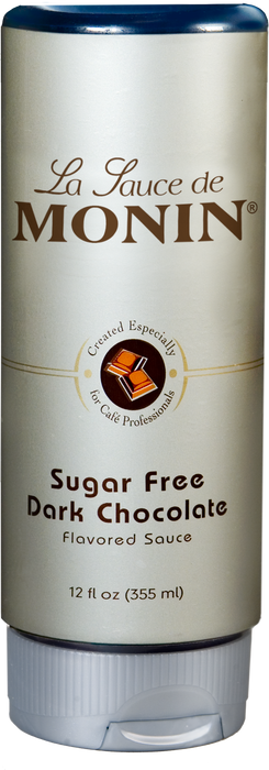 Monin Sugar Free Dark Chocolate Flavoring Sauce 12oz Bottle