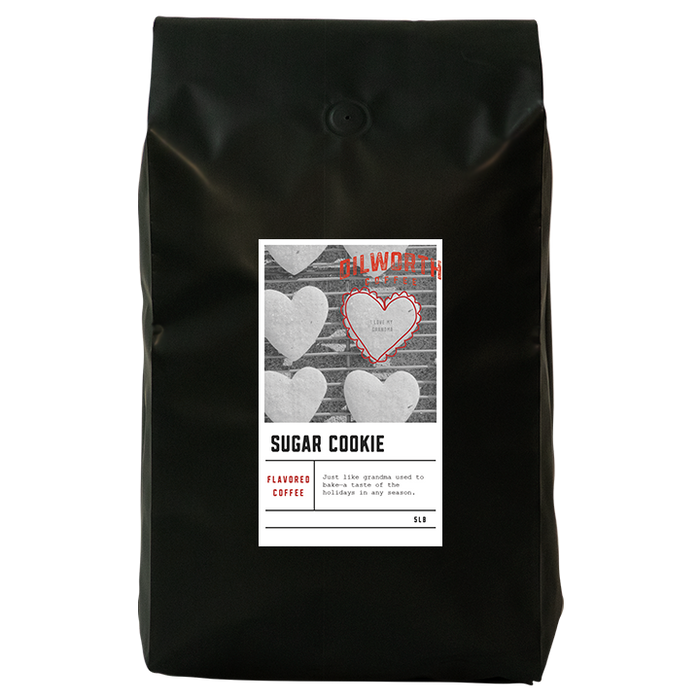 Dilworth Coffee Sugar Cookie Flavored Coffee 5lb Bulk Bag