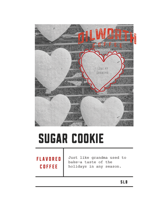 Dilworth Coffee Sugar Cookie Flavored Coffee 5lb Bulk Bag