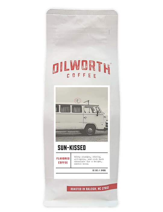 Dilworth Coffee Sun-Kissed Decaf Flavored Coffee 12oz Bag