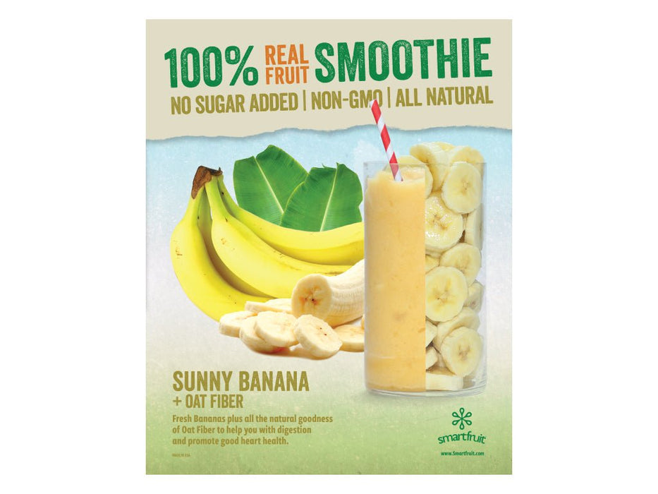 Smartfruit Flyer Smartfruit Sunny Banana Fruit Smoothie Concentrate 48oz Bottle ...