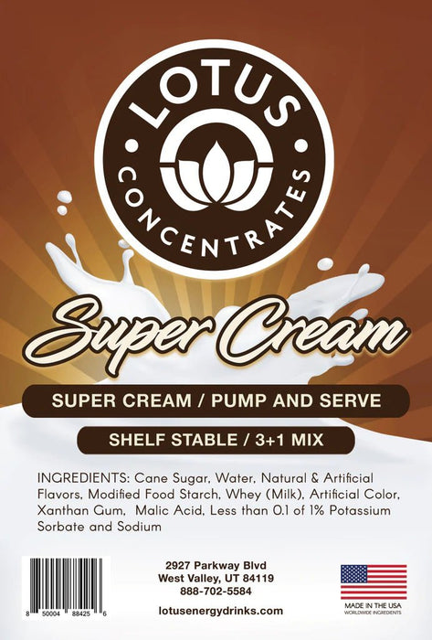 Lotus Energy Super Cream Concentrates 64oz Bottle