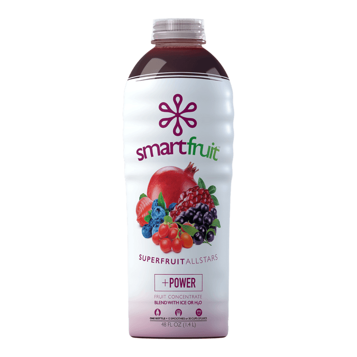 Smartfruit Superfruit All-Stars Fruit Smoothie Concentrate 48oz Bottle