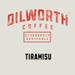 Dilworth Coffee Tiramisu Airpot / Jar / Bin Label