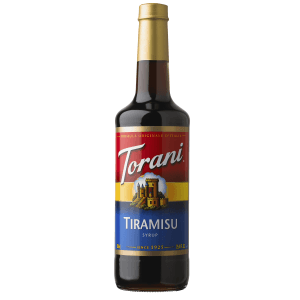 Torani Tiramisu Flavoring Syrup 750mL Glass Bottle