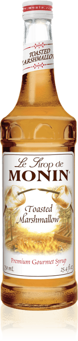 Monin Toasted Marshmallow Flavoring Syrup 750mL Glass Bottle