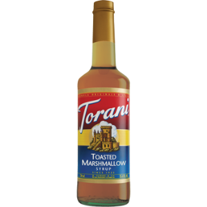 Torani Toasted Marshmallow Flavoring Syrup 750mL Glass Bottle