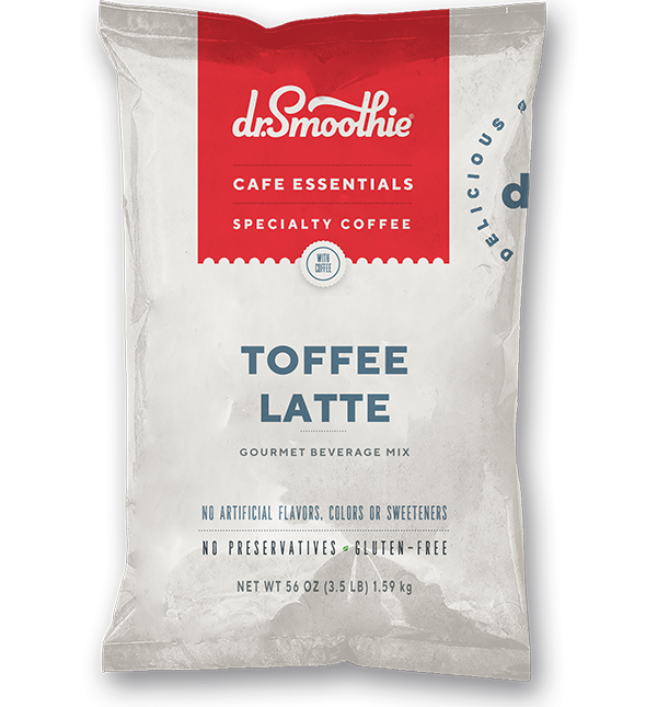 Dr. Smoothie - Caffe Essentials Toffee Latte 3.5lb Bag