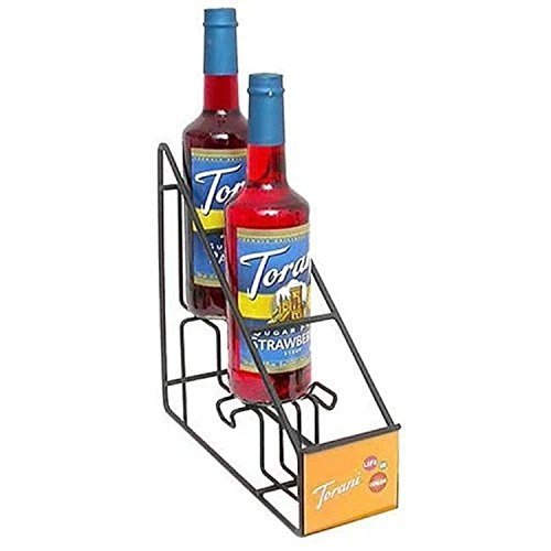 Torani 3-Unit 750ml & 1L Bottle Rack - Dilworth Coffee