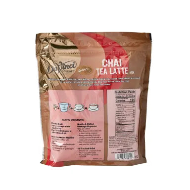 Davinci Tahitian Vanilla Chai Tea Latte Mix 5 - 3lb Bags (CASE)