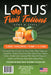 Lotus Energy Turbo Tangerine Fruit Fusions Concentrates 64oz Bottle