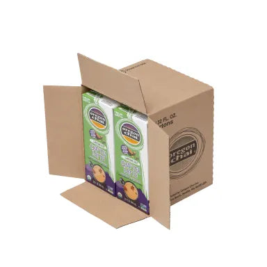Oregon Chai Organic Caffeine-Free Chai Tea Latte 1:1 Concentrate 6 - 32oz Cartons (CASE)