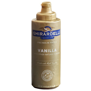 Ghirardelli Chocolate Vanilla Sauce Flavoring Sauce 16oz Bottle