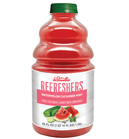 Dr. Smoothie Watermelon Cucumber Mint Refreshers 46oz Bottle