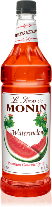 Monin Watermelon Flavoring Syrup 1L Plastic Bottle