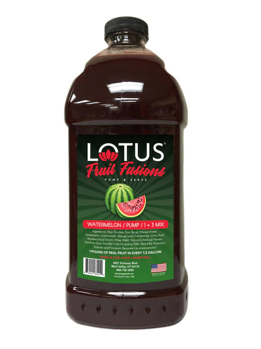 Lotus Energy Watermelon Fruit Fusions Concentrates 64oz Bottle