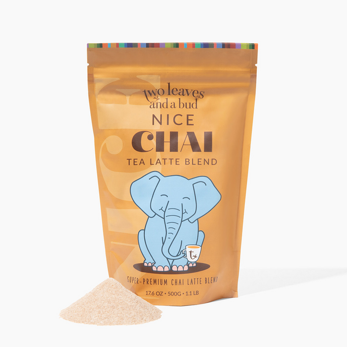 Two Leaves Chai Tea Latte Blend 6 - 500g Bags (CASE)