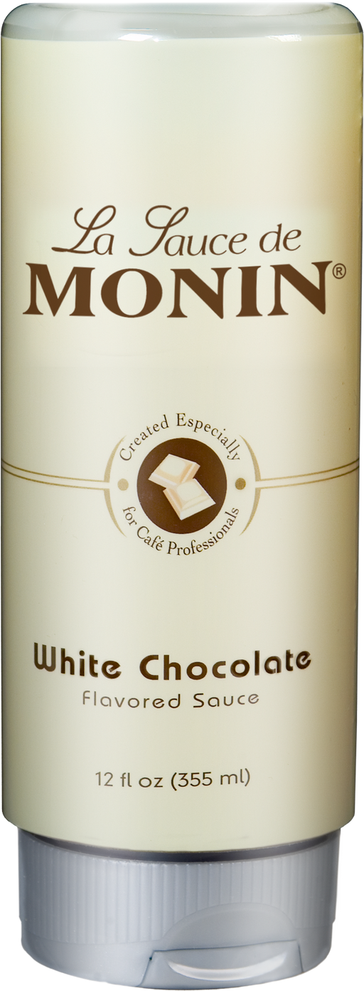 Monin White Chocolate Flavoring Sauce 12oz Bottle