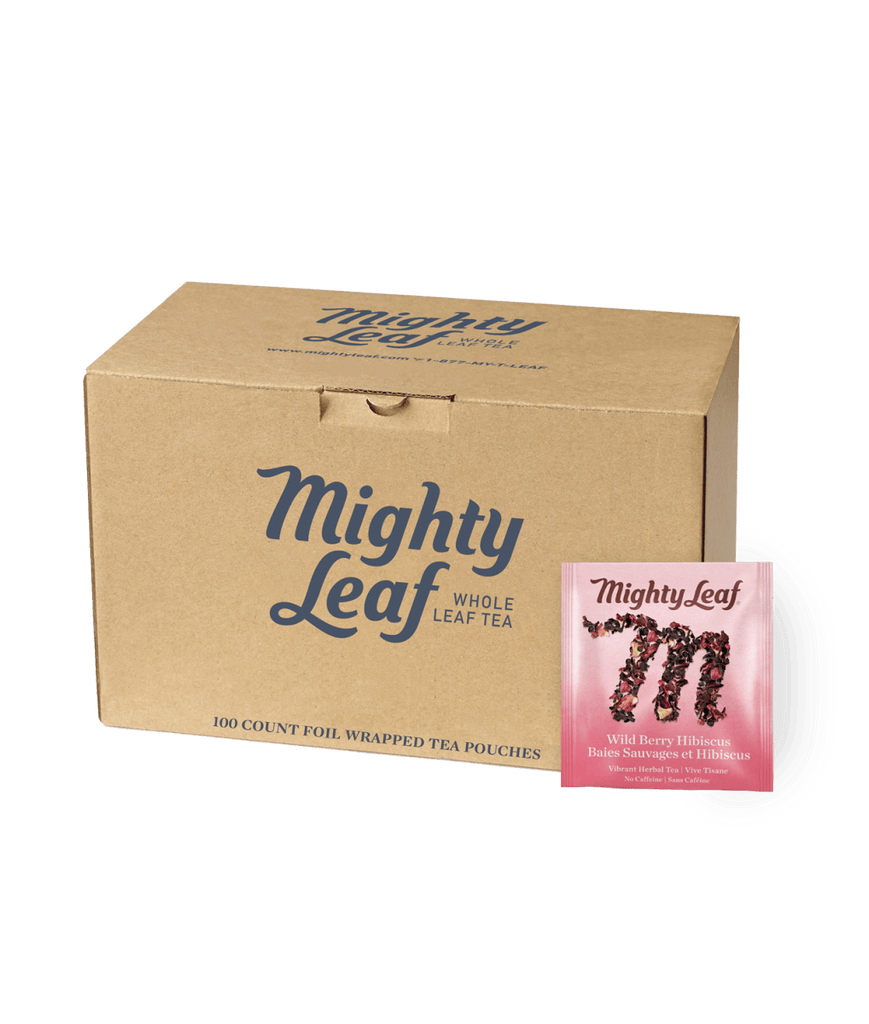Mighty Leaf Tea Wild Berry Hibiscus Foodservice 100ct Box
