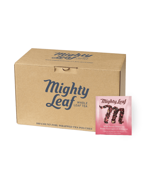 Mighty Leaf Tea Wild Berry Hibiscus Foodservice 100ct Box