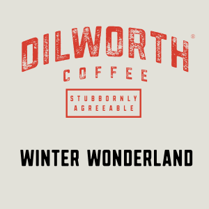 Dilworth Coffee Winter Wonderland Airpot / Jar / Bin Label