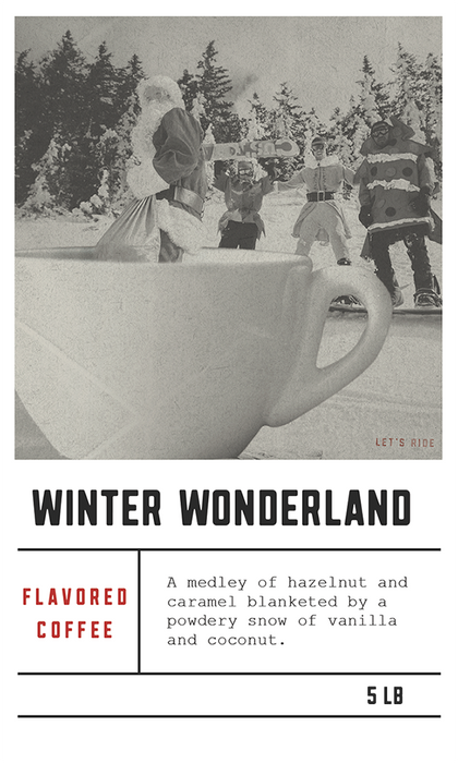 Dilworth Coffee Winter Wonderland Flavored Coffee 5lb Bulk Bag