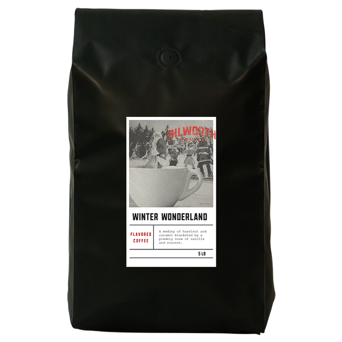 Dilworth Coffee Winter Wonderland Flavored Coffee 5lb Bulk Bag
